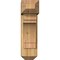 Ekena Millwork Merced Craftsman Rough Sawn Bracket w/ Offset Brace, Western Red Cedar, 8"W x 20"D x 28"H BKT0806X20X28MRC04RWR - alternate 3